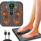 Massage des Pieds, Tapis électrique portatif de massage, EMS Foot Massage Pad,avec SME Technologie Physiothérapie et Design Ergonomique, réduction de la fatigue favorisant la circulation de sang