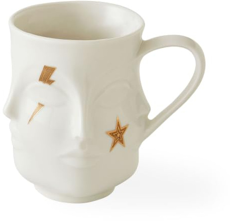 Jonathan Adler Gilded Muse Dora Maar Tasse, Weiß