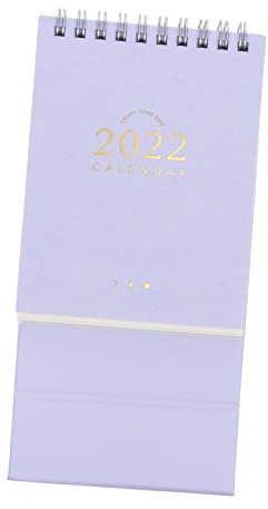 PLAFOPE Eleganter Schreibtischkalender 2022 Wöchentliche Agenda Tagebuch Schöner Tischpapierkalender