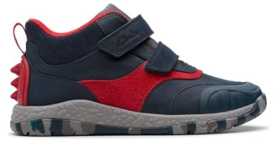 Clarks Boys Steggy Rex Kid Navy