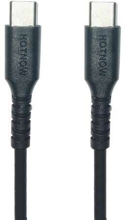 HOTNOW court câble USB C à C 15cm 5 pièces, 0,15 m Câble de chargeur USB C pour iPhone 16 15, Galaxy S25 S20 S9, Air 2020, iPad Pro, Power Bank et autres appareils de type c