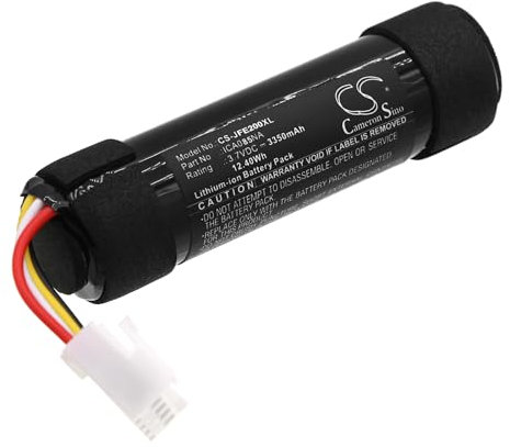 TECHTEK Battery 3350mAh compatible with [JBL] Flip Essential 2, JBLFLIPES2 replaces ICA085NA FBA