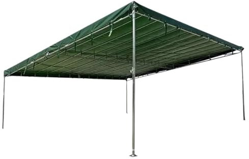 QIUYMGFG Garage carport Tonnelles épaisses pour Jardin extérieur, abri de Voiture Moderne et Minimaliste, auvent extérieur incliné et imperméable Abris de Voiture