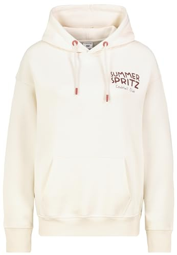 Sublevel Damen Hoodie mit Sommer Motiv und Kängurutasche | Baumwolle | Normal Fit | Kapuze | bedruckt | wärmend | Tunnelzug | sportlich-Style | ideal für Streetwear