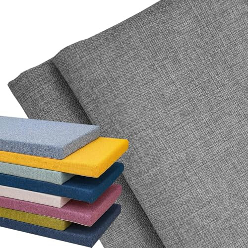 AQIGR Bezug-Bankkissen Sitzkissen mit Reißverschluss Bezug für Sitzbank Waschbar Abnehmbar, Eckbank Auflagen Hussen für Innen Outdoor Fensterbank Couch(Grau,80x50x10cm Thick)