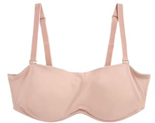 NEXT Damen Standard Unwattierter, trägerloser Minimizer-BH, DD+ Praline Nackt 90 I