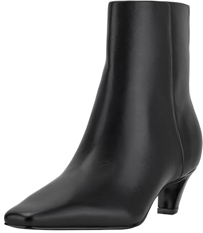 Marc Fisher LTD Women's Danai Ankle Boot, Black Leather 001, 7 UK