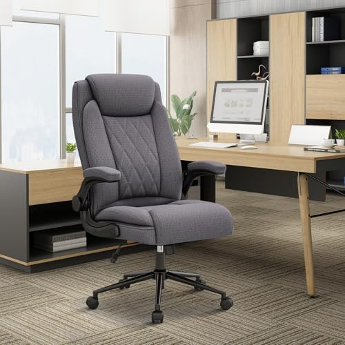 Youhauchair Bürostuhl Ergonomisch, Dunkelgrau