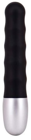 Seven Creation Mini Vibrator 8.00 x 2.00 cm in Schwarz im Wellendesign, 1er Pack