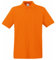 Fruit of the Loom Men's Premium Short Sleeve Polo Shirt, Orange, Large