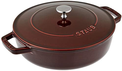 Staub Rustidera chistera de Hierro Fundido Granada 24cm