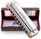 East top Blues Diatonic Harmonica C Key, 10 Holes 20 Tones Blues Harp Mouth Organ, Top Grade harmonica for Adults, Professionals, Beginner and Students