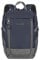 travelite Handgepäck Rucksack für Reise, Freizeit und Sport, Gepäck Serie BASICS Daypack: Kompakter travelite Rucksack, 096290-20, 35 cm, 14 Liter, marine/grau
