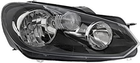 Halogen Scheinwerfer rechts 6 09.08-> H15/H7 mit Motor typ Hella