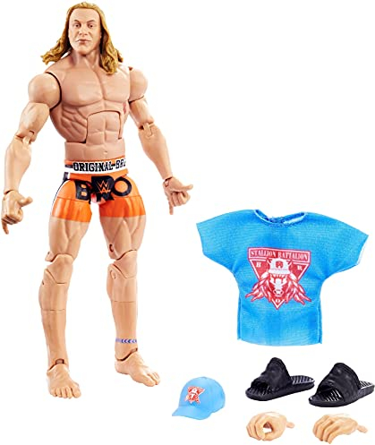 WWE GVB86 - Riddle Elite-Actionfigur, beweglich, ca. 18 cm, zum Sammeln, Spielzeug ab 8 Jahren