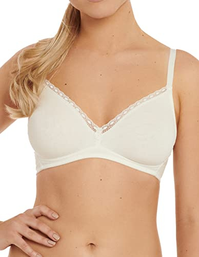 Lisca BH ohne Bügel, gemoldet Größe 80D, Farbe Creme