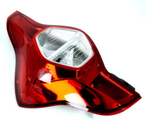 VNVIS Rücklicht links für Dacia Lodgy ab 2012 ohne Stecker, rot, Weißglühend, Kunststoff, Auto, Rückleuchten