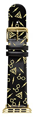 Harry Potter Schwarzes bedrucktes Uhrenarmband HP5160, mehrfarbig, Kinder, Armband