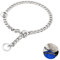 Collier pour Chien Solide Réglable et Durable Colliers Étrangleurs pour Chiens 304 Acier Inoxydable Métal Collier Dressage pour Chiens de Petite Medium Grande pour la Marche d’entraînement(S)