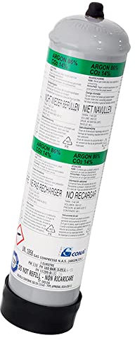 BOMBOLA DECA MISCELA ARGON+CO2 per SALDATRICI A FILO 86% ARGON 14% CO2 10502