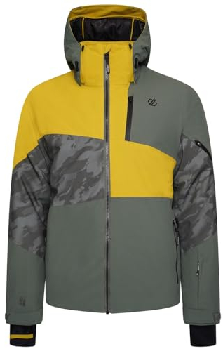 Dare 2b Supernova II Herren-Jacke, Grau/Infrarot, XXS