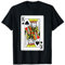 Pik-König Poker Kartenspiele Spielkarten Black Jack T-Shirt