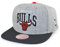 Mitchell & Ness NBA Team Arch Snapback Cap Chicago Bulls Grey/Black