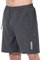 JustSun Kurze Hosen Herren Shorts Sommer Kurz Sporthose Jogginghose Herren Sport Shorts Trainingshose Laufshorts mit Reissverschluss Dunkelgrau XXL