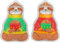 Gruss & CO Partner Handwärmer Motiv Faultier | Handwärmer-Set, Zwei Handwärmer in Faultier-Form, in Geschenkbox | Geschenk Weihnachten, 51119