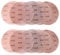 Kcmell 10 PCS 225mm Mesh Sanding Discs Hook & Loop 80/100/150/240/400 Grit, 9 Inch Dust Free Round Mesh Sanding Discs Pads Anti-Clogging Grinding Polishing Sanding Pads for Wood, Paint and Furniture