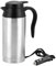 Scaldabagno Elettrico Per Auto 750ml, Scaldabagno in Acciaio Inossidabile Bollitore Portatile Per Auto da Viaggio Camion Tazza Riscaldante Per Acqua/tè/caffè/latte 24V