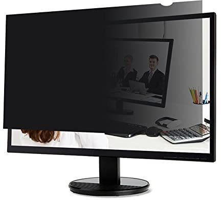 KOCAN Filtro Privacy Screen Pellicola antiriflesso invisibile 30 ° ad alta trasmissione reversibile anti-UV per monitor da 27 '' con rapporto di formato 16: 9,Laptop Screen Film
