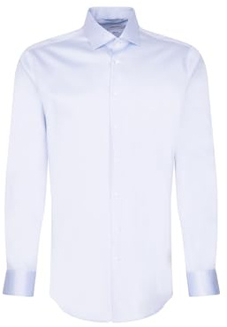Seidensticker Herren Business Hemd - Regular Fit - Bügelleicht - Kent-Kragen - Extra Langer Arm - 100% Baumwolle