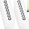 Lot de 15 sacs d'aspirateur pour Karcher WD4 WD5 WD6 WD5P WD6P MV4 MV5 MV6, Hoover, sacs à poussière et brosse de nettoyage pour aspirateurs Karcher humides et secs