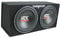 Mtx Audio Terminator Series Tne212D 1,200-Watt Dual 12-Inch Sub Enclosure Black