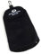 SPOTLESS SWING® Premium Mehrzweck-Golf-Handtuch, schwarz/schwarz