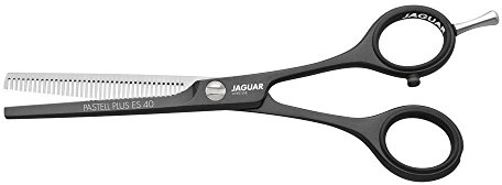 Jaguar Ciseaux Cheveux Pastel Plus Es 40 Noir 3053-2,lava, offset, Effilierschere