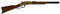 Deko Waffe Winchester Modell 1873, schwarz-messingfarben