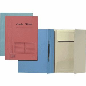Bene Combamappe A4 Karton 250g/qm blau