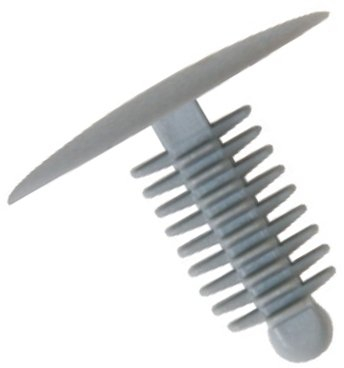 Fir Tree Car Panel Trim Clips Grey - 6-7mm hole- 24mm Head x25 - Cars, boats, planes, caravans - Carpet, roof lining, seat covers, door cards and all other types of upholstery - FREE FIRST CLASS UK POSTAGE!