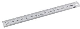 Draper Mess- und Planwerkzeuge, 150 mm/ 6 Zoll Edelstahllineal, 1 Stück, 22670
