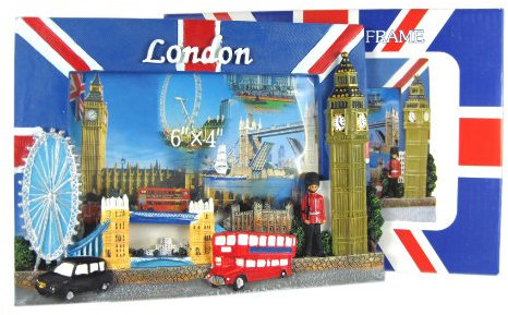 BT Bilderrahmen – Souvenir de London – Union Jack – London – 1235