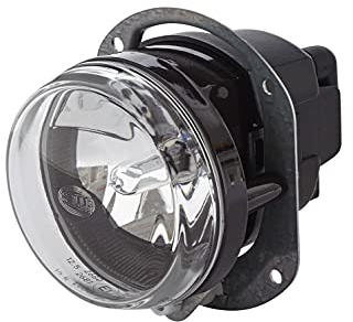 HELLA 1N0 010 294-011 FF-Nebelscheinwerfer - 90mm Essential - 24V - rund - Einbau - glasklare Streuscheibe - Lichtscheibenfarbe: transparent - rechts/links