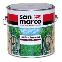 San Marco KIRON 70 Smalto anticorrosivo ad effetto micaceo, colore: Grigio chiaro, size: 2,5 lt