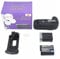 DSTE® Pro MB-D16 Vertical Battery Grip + 2x EN-EL15 for Nikon D750 SLR Digital Camera