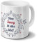 digital print Tasse mit Namen Zwerg - Motiv Ohne Zwerg ist Alles blöd - Ornamente Design - Namenstasse, Kaffeebecher, Mug, Becher, Kaffeetasse - Farbe Weiß