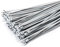 100 Stück Kabelbinder 300mmx3,6mm für Zaun Schattiernetze Zaunblende in silber