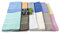 tex family Handtuch-Set, Frotteestoff, Aida-Stoff, zum Besticken, Kreuzstich, 1+1 für das Gesicht und für Gäste, als Geschenk - Lindgrün.