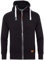 Yazubi Felpa con Cappuccio E Cerniera Giacca Nera con Cappuccio da Uomo Giacca in Pile da Uomo Felpa con Cappuccio in Cotone Jacob, (Nero 2R194008), M