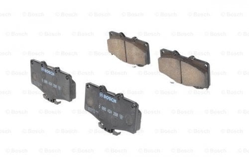 Bosch brake pad set, disc brake.